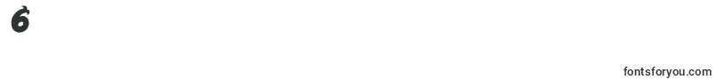 Oshareb Font – Fonts for Digit 6