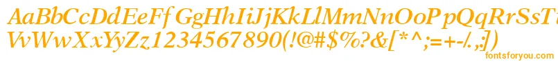 OrchidsskSemibolditalic Font – Orange Fonts