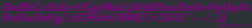Lisätietoja ElephantManBolditalic-fontista ElephantManBolditalic-fontti – violetit fontit mustalla taustalla