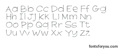Review of the K26primrosepeach Font