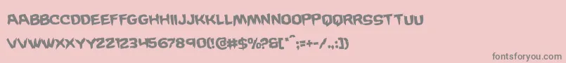 More about Wickermanrotate Font Wickermanrotate Font – Gray Fonts on Pink Background