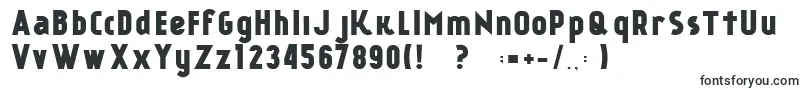 KР°nkinFreeFont Font – Big Fonts