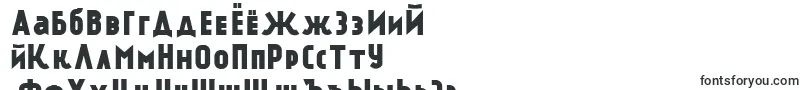 KР°nkinFreeFont-Schriftart – russische Schriften
