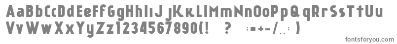 KР°nkinFreeFont Font – Gray Fonts