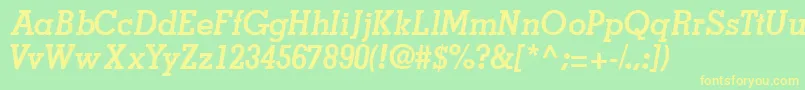 Más sobre la fuente Jaakssk ffy fuente Jaakssk ffy – Fuentes Amarillas Sobre Fondo Verde
