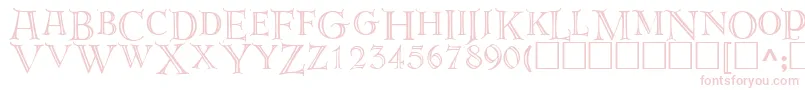 Derooscaps Font – Pink Fonts