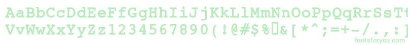 JackinputBold Font – Green Fonts