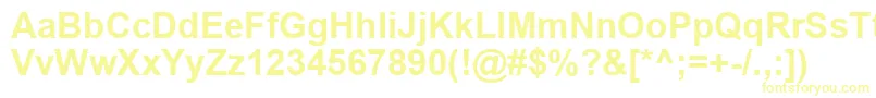 Arialbd0 Font – Yellow Fonts