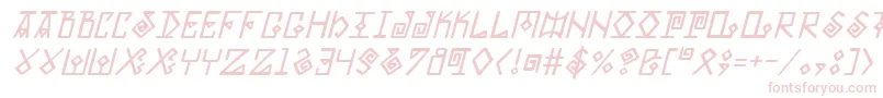 Eldermagici Font – Pink Fonts on White Background