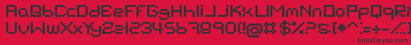 SuckMyBalls Font – Black Fonts on Red Background