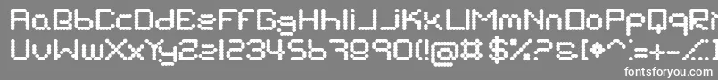SuckMyBalls Font – White Fonts on Gray Background