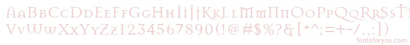 MasonRegular Font – Pink Fonts on White Background