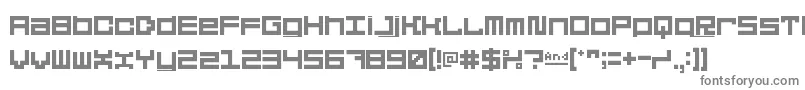 5didgitSolid Font – Gray Fonts on White Background