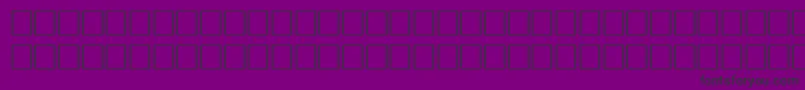 Police DelongbaEngraved – polices noires sur fond violet