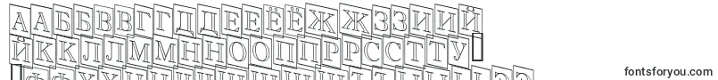 フォントAAntiquetitultrcmdnotl – ロシアのフォント