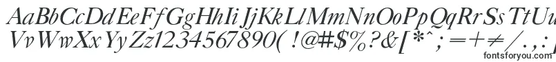 GazetatitulcItalic Font – Fonts for Linux