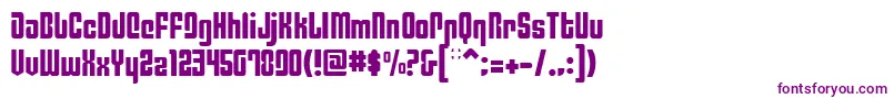 PhiladelphiaLight Font – Purple Fonts on White Background