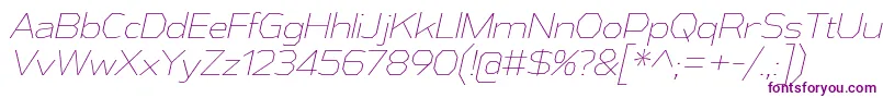 AthabascaElIt Font – Purple Fonts