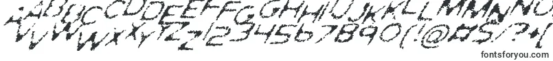 GhostlyPrintsItalic Font – OTF Fonts