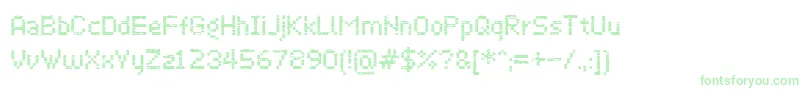 Virus43 Font – Green Fonts