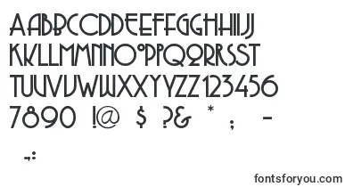  Copasetic font