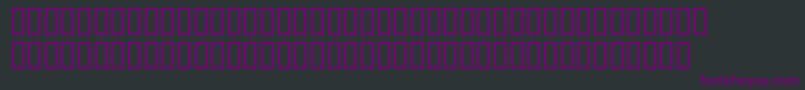 fuente LinotypemaralOblique – Fuentes Moradas Sobre Fondo Negro