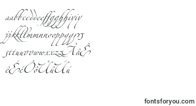 AlexandraZeferinoThree font – frisian Fonts