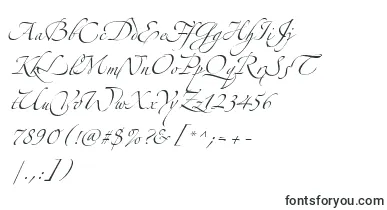 AlexandraZeferinoThree font – Adobe Reader Fonts