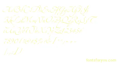 AlexandraZeferinoThree font – Yellow Fonts