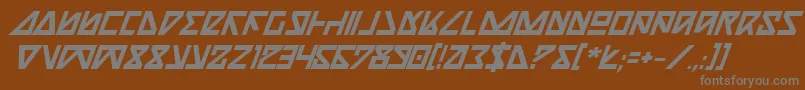 Подробнее о шрифте Nickbi Шрифт Nickbi – серые шрифты на коричневом фоне