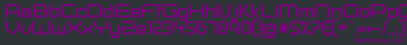 Shazbot ffy Font – Purple Fonts on Black Background