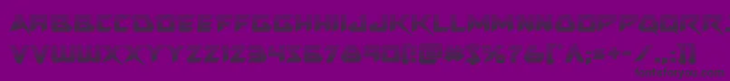 Skirmishergrad Font – Black Fonts on Purple Background