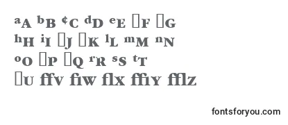 Review of the Garrymondrianexpt6Boldsh Font