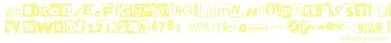 Anonymousclippings Font – Yellow Fonts