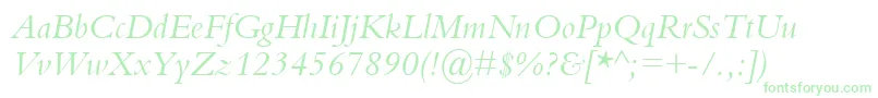 KuriakosSsiItalic Font – Green Fonts