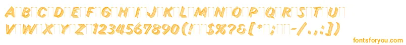 SkidRowPlain Font – Orange Fonts