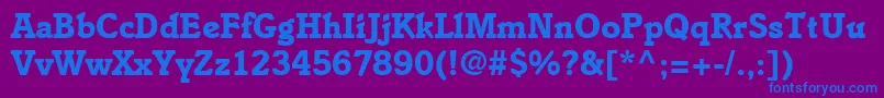 EnsembleSsiBoldフォントについての詳細 フォントEnsembleSsiBold – 紫色の背景に青い文字