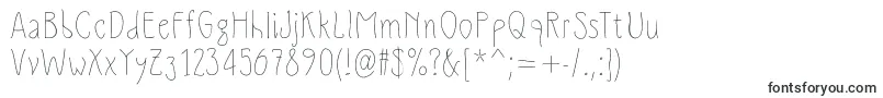 Шрифт Slimamif – надписи красивыми шрифтами