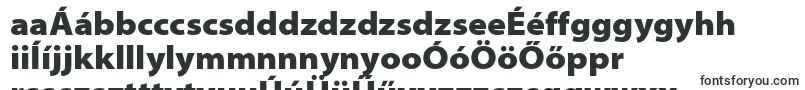Шрифт MyriadproBlacksemiext – венгерские шрифты