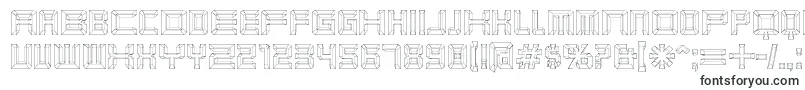 KarnivoreBlue-fontti – Kiinteän leveyden fontit