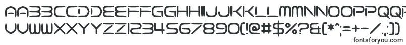 Шрифт Fasterisq – высокотехнологичные шрифты