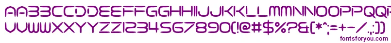 Fasterisq Font – Purple Fonts on White Background