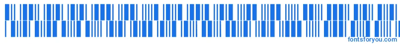 フォントV100013 – 白い背景に青い文字