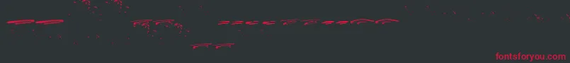 En savoir plus sur la police ItalianoSwashes Police ItalianoSwashes – polices rouges sur fond noir