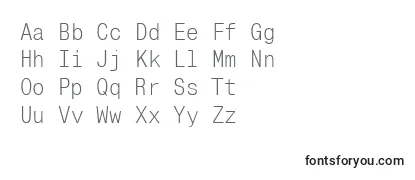 Monocondensedc Font
