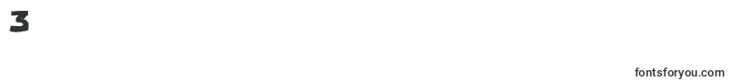 Подробнее о шрифте Therezaregular Шрифт Therezaregular – шрифты цифры 3