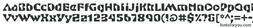 ShurikenstdBoy-fontti – Kiinteän leveyden fontit