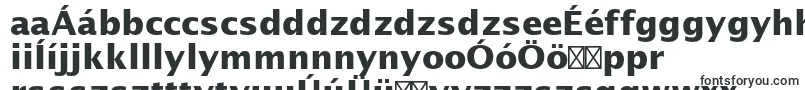 Шрифт LucidasansstdBold – венгерские шрифты