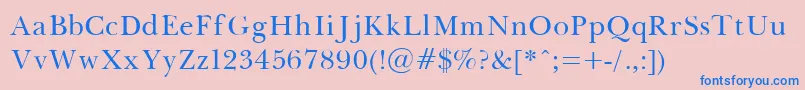 Más sobre la fuente Baskerville fuente Baskerville – Fuentes Azules Sobre Fondo Rosa