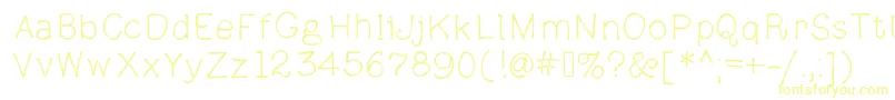 Parsniptime Font – Yellow Fonts